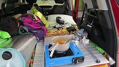 The Citroen C4 Grand Picasso 'Lite' Campervan Conversion Part two - The Trial Run May 2021