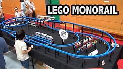Huge Motorized LEGO Monorail | Japan Brickfest 2018