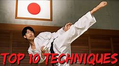 The 10 Techniques Japanese Karate Sensei Wants You To Train!