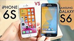 iPhone 6S Vs Samsung Galaxy S6! (7 Years Later) (Comparison)