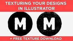 How to add gritty textures to your designs in Adobe Illustrator