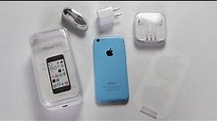 iPhone 5C Unboxing & First Impressions (Blue)