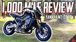 2021 Yamaha MT-09 SP 1,000 Mile Review!