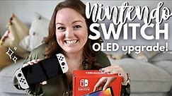 NINTENDO SWITCH OLED! 🎮 unboxing, upgrading from switch lite & first impressions review • UK Gaming