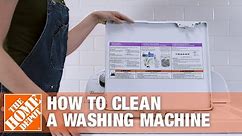 How to Clean a Washing Machine | The Home Depot