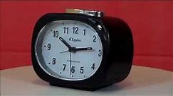 Elgin 3647E Analog Alarm Clock