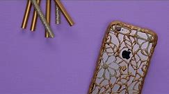 DIY Hot Glue Phone Case