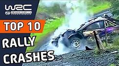 Top 10 Crashes of the 2022 WRC Season
