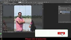 How to make 4R size photo | Photoshop tutorial | adobe photoshop tricks in english.