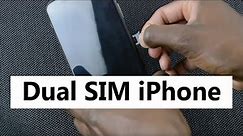 Dual SIM iPhone - How To Insert The 2 Nano SIM Cards