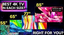 The Best TV Choice For You 2022 4K TV For Every Size & Budget!