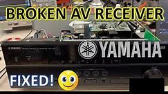 Yamaha RX-V371 Repair and Test