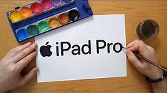 How to draw the iPad Pro logo
