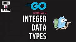 Go 3: Exploring Integer Data Types - Signed, Unsigned, Bytes, and Rune
