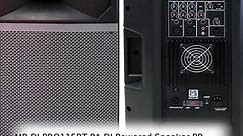 MR DJ PRO115BT PA DJ Powered Speaker PRO PA DJ 15” 2-Way Full-Range Powered/Active DJ Loudspeaker