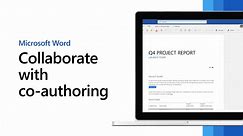 Collaborate on Word documents