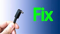 Fix laptop charger wire Asus