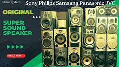 All original speaker Sony Philips Samsung Panasonic JVC speaker