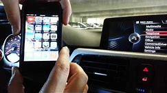How to bluetooth iphone to BMW idrive system - 2013 model year & newer