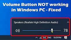 Volume icon NOT working in Windows - Quick Fix
