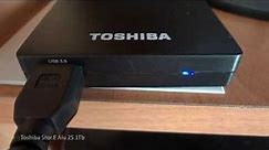 Unboxing and Review Toshiba STOR.E ALU 2S 1Tb