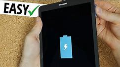 How to fix empty battery not charging on Samsung Galaxy Tab screen (SM-T585, A6/A10.1 and more)