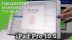 How to Add Fingerprint in iPad Pro 10.5 - Set Up Fingerprint
