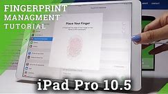 How to Add Fingerprint in iPad Pro 10.5 - Set Up Fingerprint