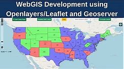 WebGIS Development from scratch using Openlayers/Leaflet & Geoserver with feature query capability