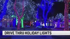 Check out drive-thru holiday lights