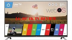 LG 4K 49" TV Review!