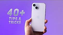 iPhone 15 Tips & Tricks | 40+ Special Features - TechRJ