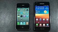Apple iPhone 4 vs Samsung Galaxy S 2 "Face Off"