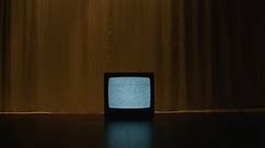 Old Crt Tv On Floor Dark Stock Footage Video (100% Royalty-free) 1053753083 | Shutterstock