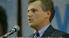 Spot wyborczy Aleksandra Kwaśniewskiego - Wybory Prezydenckie 1995 (Olek olek-Top One)