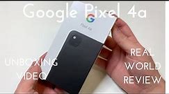 Google Pixel 4a Full Unboxing! (Real World Review)