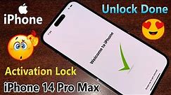 Unlock iCloud || iPhone update iOS 16.5 version Activation Lock Permanently Removal without apple ID
