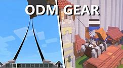 Attack on Titan ODM Gear Mod (Minecraft)