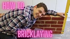 How To Lay Bricks Tutorial for beginners