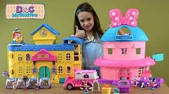 Doc McStuffins Toy Hospital Story with NEW Minnie's Happy Helpers Van and Surprise Toy Friends