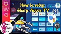 How to Setup Sharp Aquos TV | 6-Step Guide to Working Voice Assistant