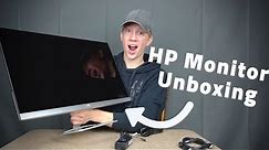 HP 27 inch Monitor Unboxing And Review - The Best 1080P Monitor