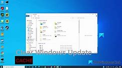 How to clear the Cache in Windows 11/10