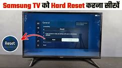 samsung tv ko reset kaise kare | how to reset samsung tv | Tech Manish
