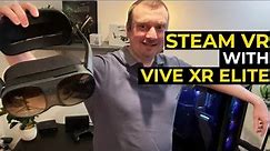 HTC Vive XR Elite | WIRELESS Steam VR Streaming | Tutorial!
