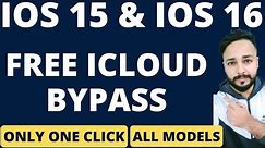 iOS 15 & iOS 16 Free iCloud Bypass - iPhone 6S To iPhone X