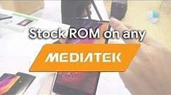 How to Install Stock ROM on any Mediatek Device using SP Flash tool