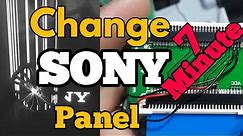 Panel change SONY TV || Led TV Repair