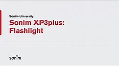 Sonim XP3plus - Flashlight