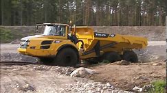 Volvo Articulated Hauler (dump trucks) F-Series A25F, A30F, A35F, A40F walk-around video
